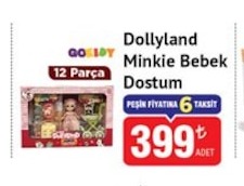Golsidy Dollyland Minkie Bebek Dostum