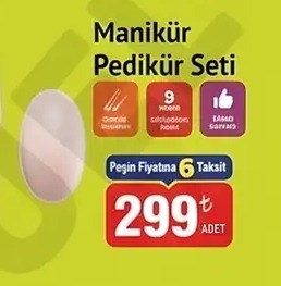 Manikür Pedikür Seti