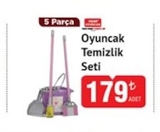 5 Parça Oyuncak Temizlik Seti