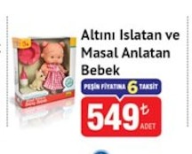Altını Islatan Ve Masal Anlatan Bebek