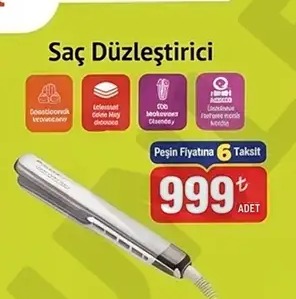 Saç Düzleştirici 1 Adet