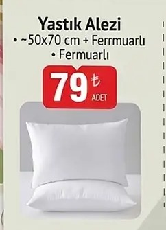 Yastık Alezi 50X70 Cm Fermuarlı