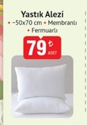 Yastık Alezi 50X70 Cm Membranlı Fermuarlı
