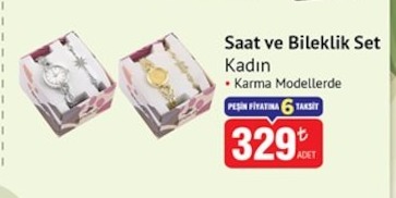 Saat Ve Bileklik Set Kadın