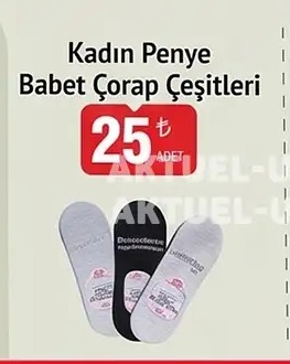 Kadın Penye Babet Çorap Çeşitleri