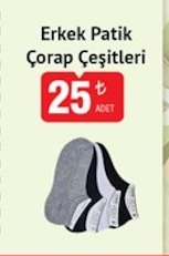 Erkek Patik Çorap Çeşitleri