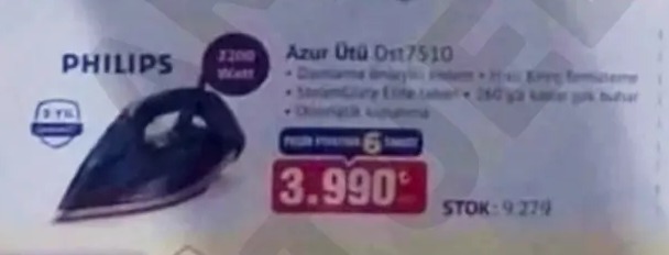 Philips Azur Ütü Dst7510