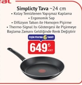 Simplicity Tava ~24 Cm