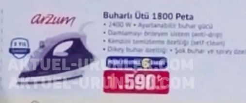 Arzum Buharli U/ 1800 Peta