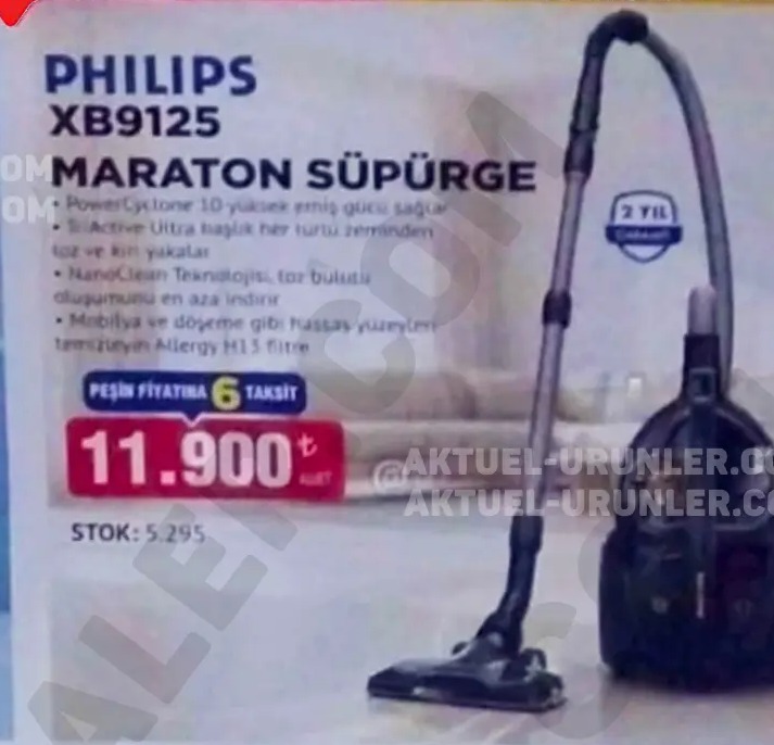 Philips Xb9125 Maraton Süpürge