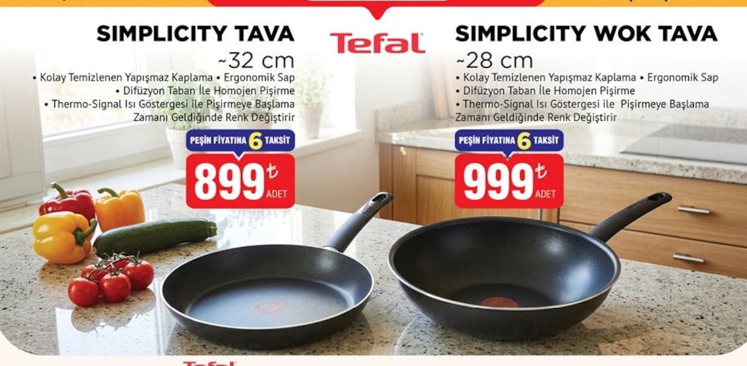 Tefal Simplicity Tava ~32Cm