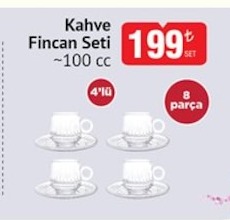 Kahve Fincan Seti ~100 Cc