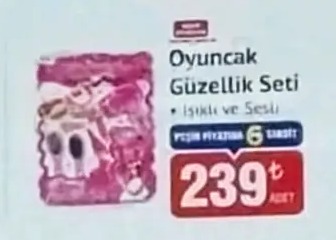 Oyuncak Güzellik Seti