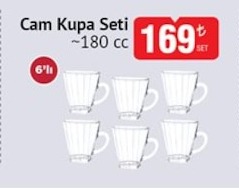 Cam Kupa Seti ~180 Cc