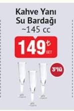 Kahve Yani Su Bardagi 145Cc
