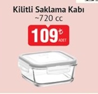 Kilitli Saklama Kabı 720Cc