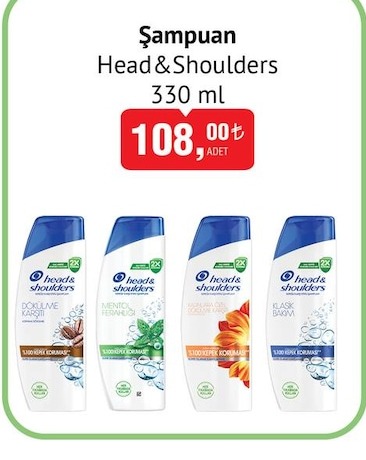 Head & Shoulders Şampuan 330 Ml