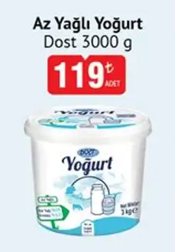 Dost Az Yağlı Yoğurt 3000G