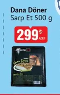 Dana Döner Sarp Et 500 G