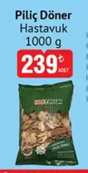 Piliç Döner Hastavuk 1000 G