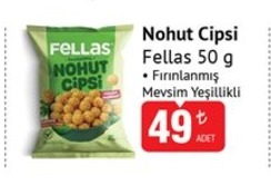 Fellas Nohut Cipsi 50 G