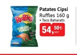 Ruffles Patates Cipsi 160 G