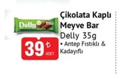 Delly Meyve Bar 35G