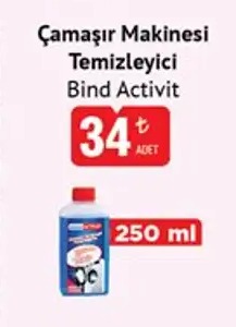 Çamaşır Makinesi Temizleyici Bind Activit 250Ml