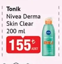 Tonik Nivea Derma Skin Clear 200 Ml