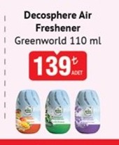 Decosphere Air Freshener Greenworld 110 Ml