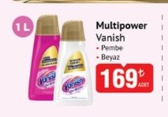 Multipower Vanish Pembe Beyaz 1 L
