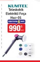 Kumtel Teleskobik Elektrikli Fırça Hscr-01 1 Adet