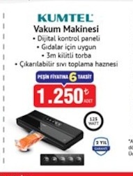 Kumtel Vakum Makinesi