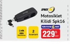 Space Spk01 Şarjlı Led Flaşör 1 Adet