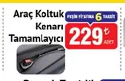 Araç Koltuk Kenarı Tamamlayıcı