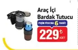 Araç İçi Bardak Tutucu