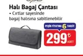Halı Bagaj Çantası