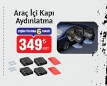 Araç İçi Kapı Aydınlatma Adet