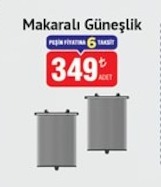 Makaralı Güneşlik Adet