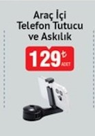 Araç İçi Telefon Tutucu Ve Askılık