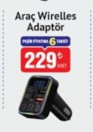 Araç Wireless Adaptör 1 Adet