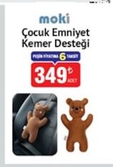 Moki Çocuk Emniyet Kemer Desteği 1 Adet