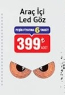 Araç Içi Led Göz
