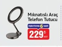 Mıknatıslı Araç Telefon Tutucu
