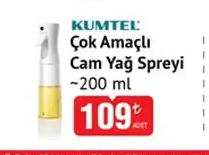 Kumtel Çok Amaçlı Cam Yağ Spreyi ~200 Ml