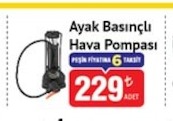 Ayak Basınçlı Hava Pompası