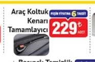 Araç Koltuk Kenari Tamamlayıcı