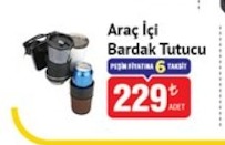 Araç İçi Bardak Tutucu
