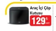 Araç İçi Çöp Kutusu