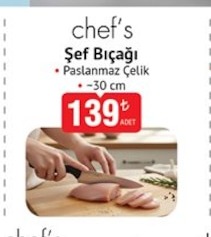 Chef'S Şef Bıçağı 30Cm